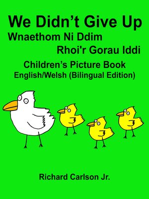 cover image of We Didn't Give Up Wnaethom Ni Ddim Rhoi'r Gorau Iddi